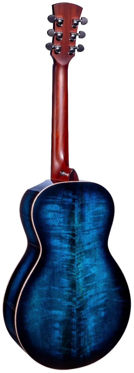 Faith Blue Moon Mercury Electro Scoop Guitar
