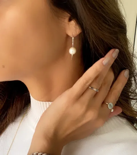 Pearl Drop Earrings
