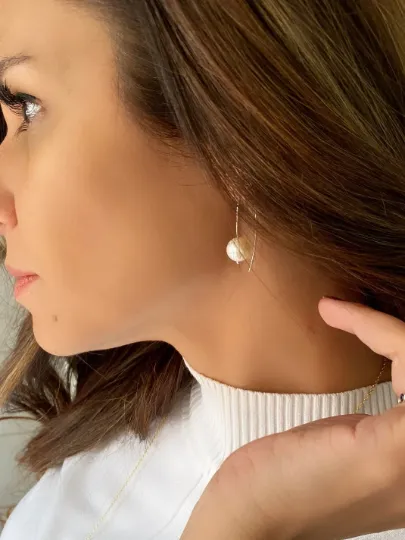 Pearl Drop Earrings