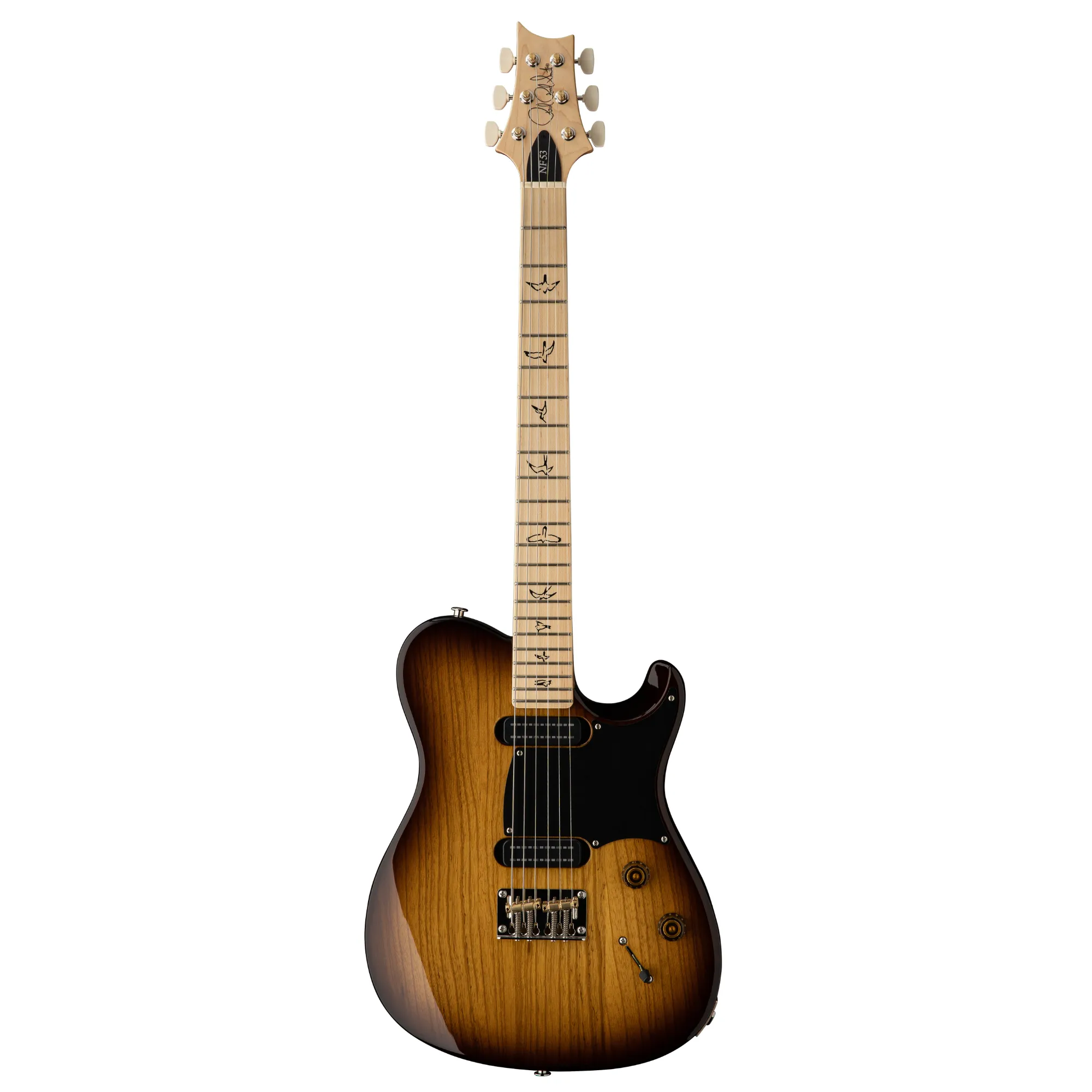 PRS NF 53 Electric Guitar, Maple Fretboard, McCarty Tobacco Sunburst