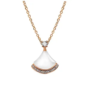 Rose Gold Mother of Pearl Dream Necklace