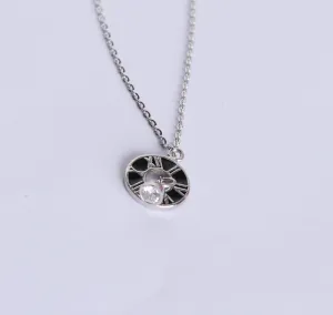 Silver Roman Necklace